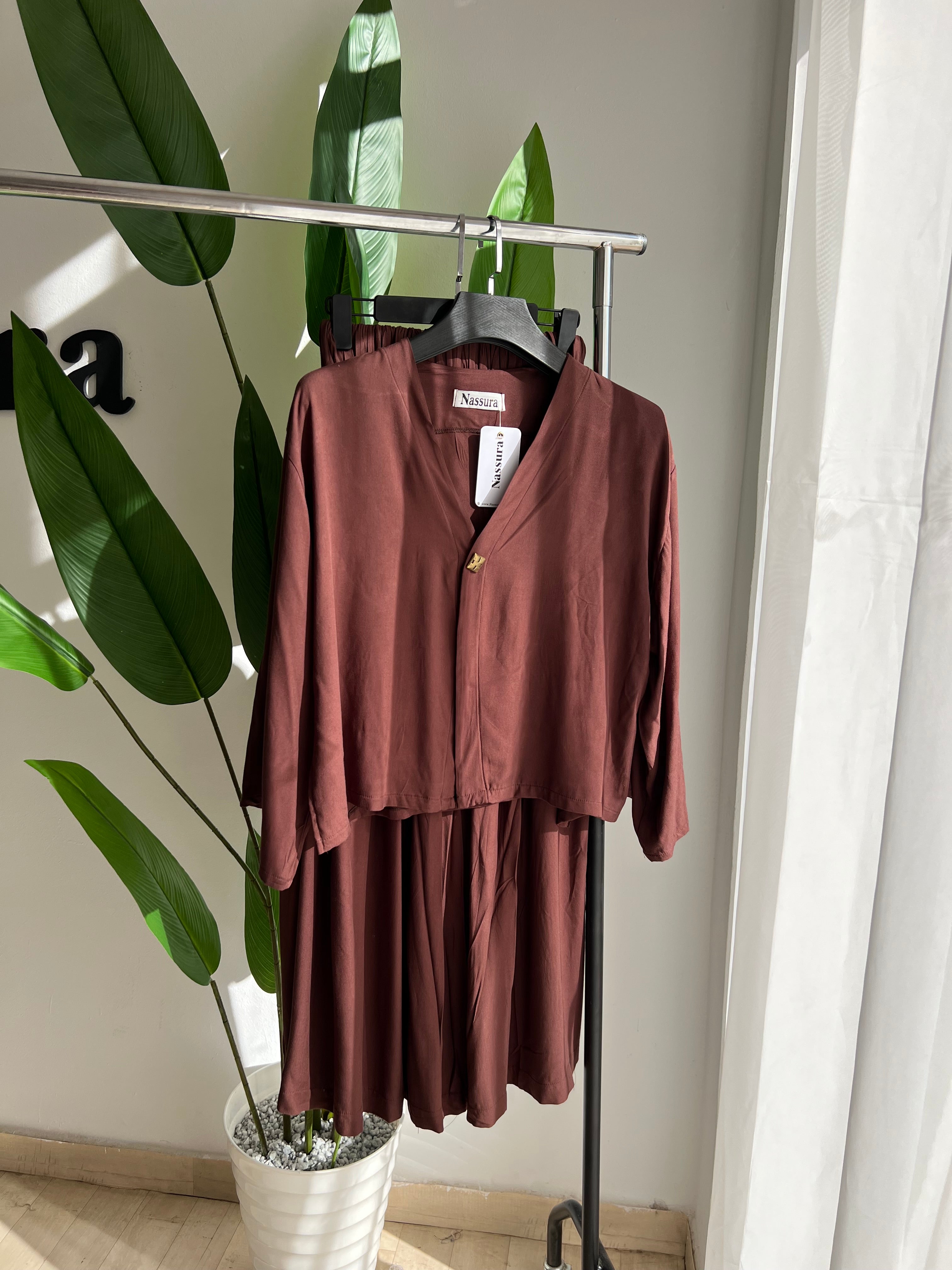 ENSEMBLE PIERE EN CREPE