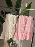 HAUT COQUETTE EN BRODERIE ANGLAISE