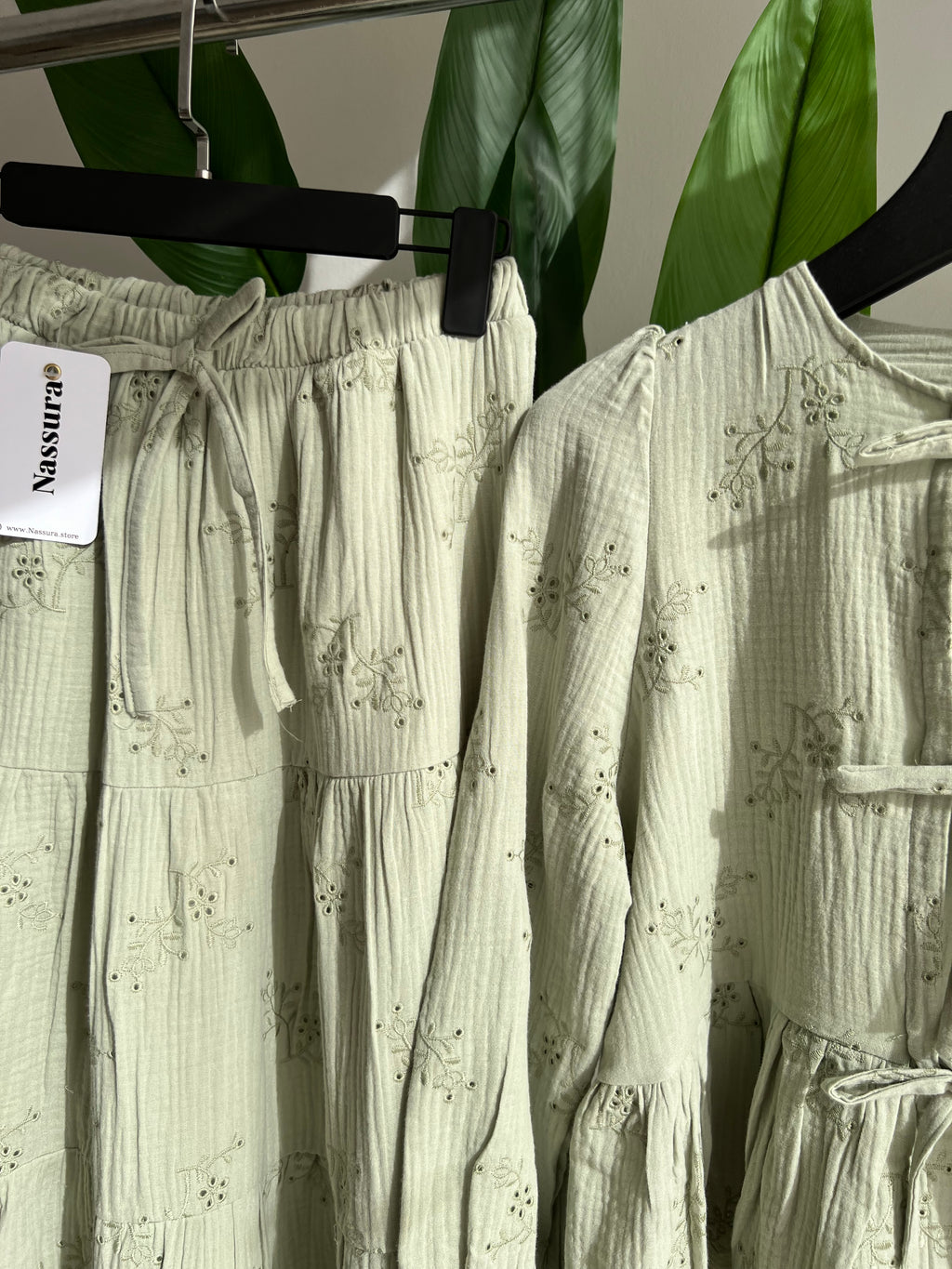 ENSEMBLE NULIFER EN BRAUDERIE ANGLAISE