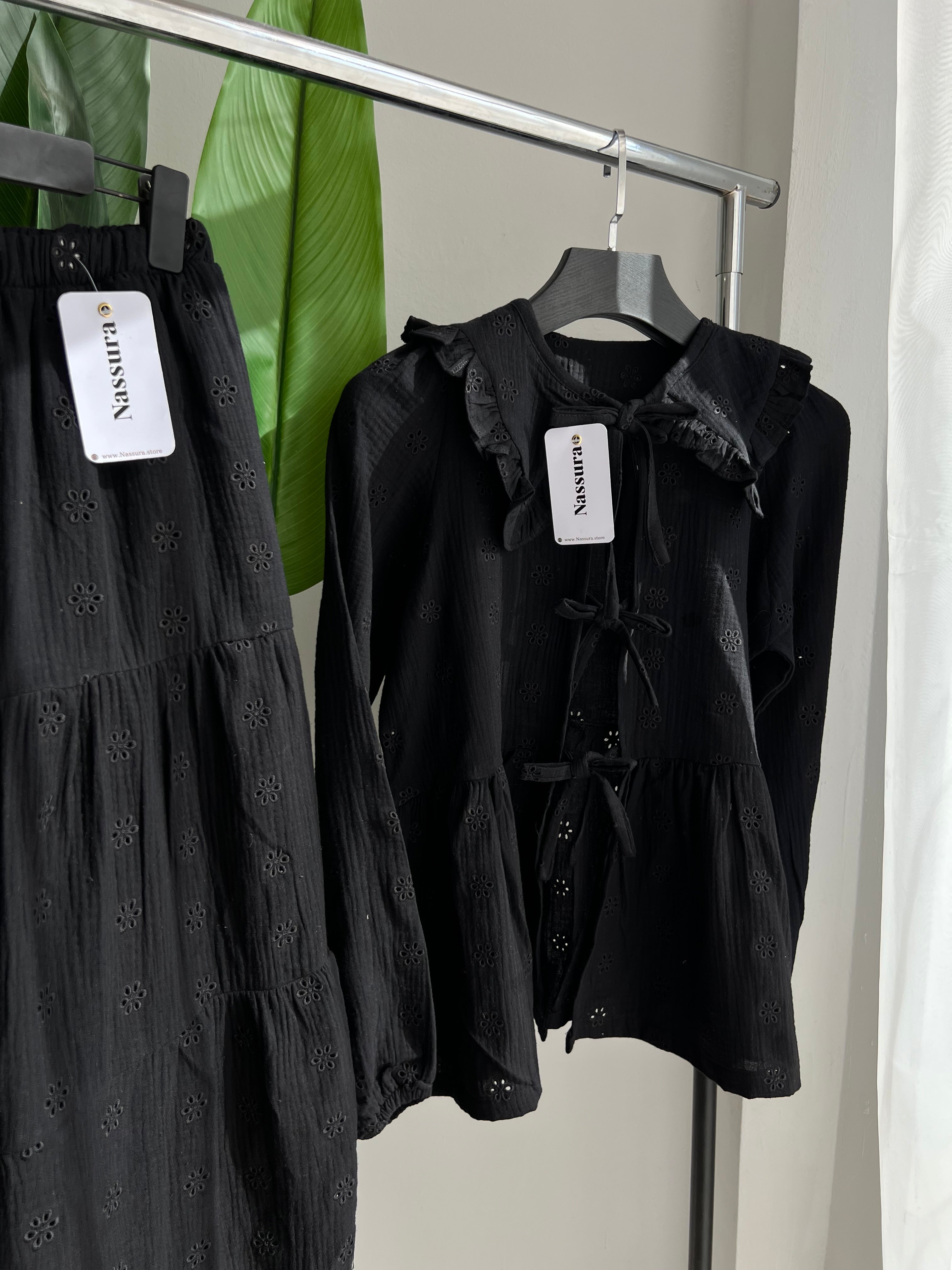 ENSEMBLE NULIFER EN BRAUDERIE ANGLAISE