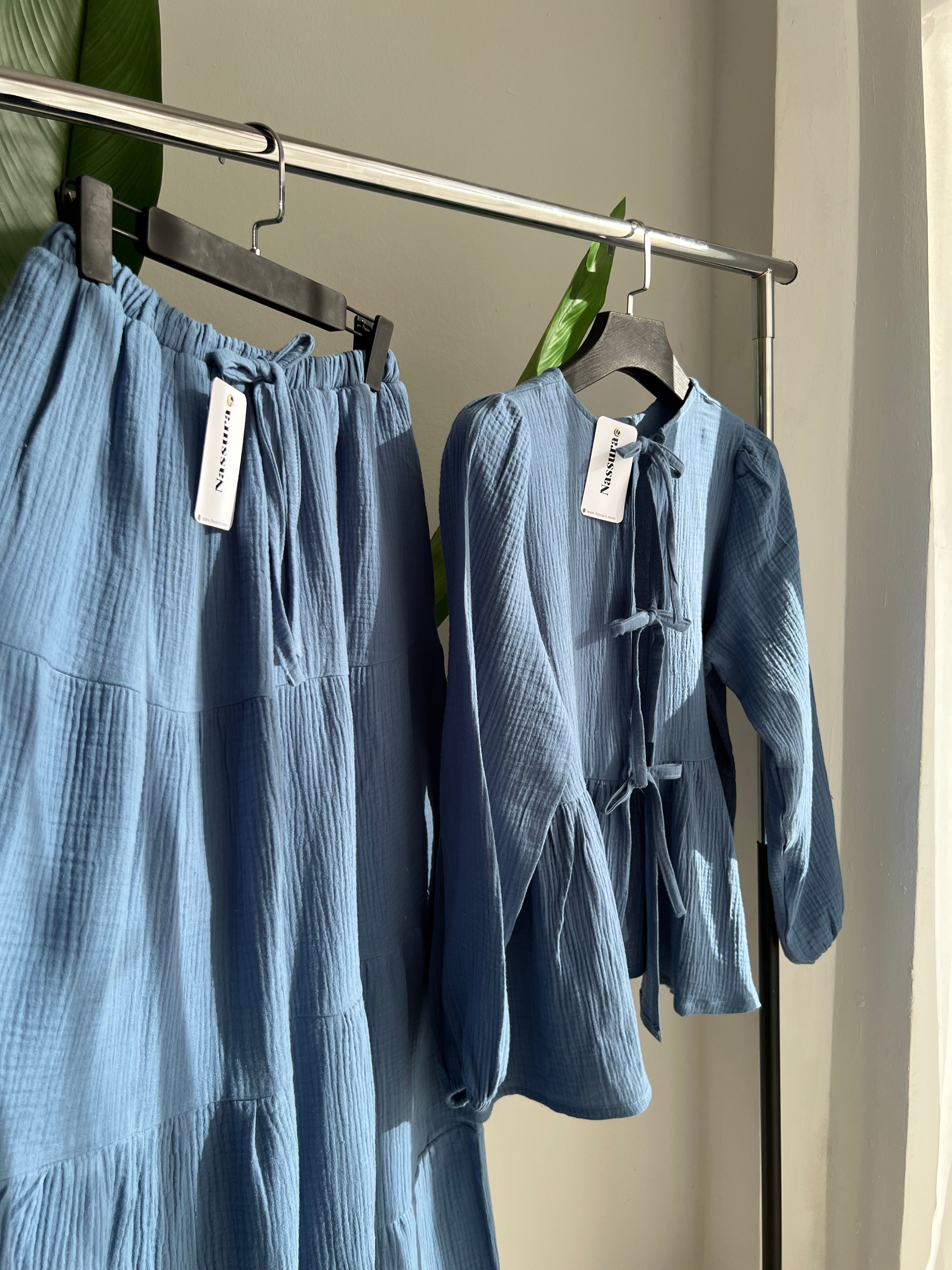 ENSMBLE NULIFER EN COTON GAZZE