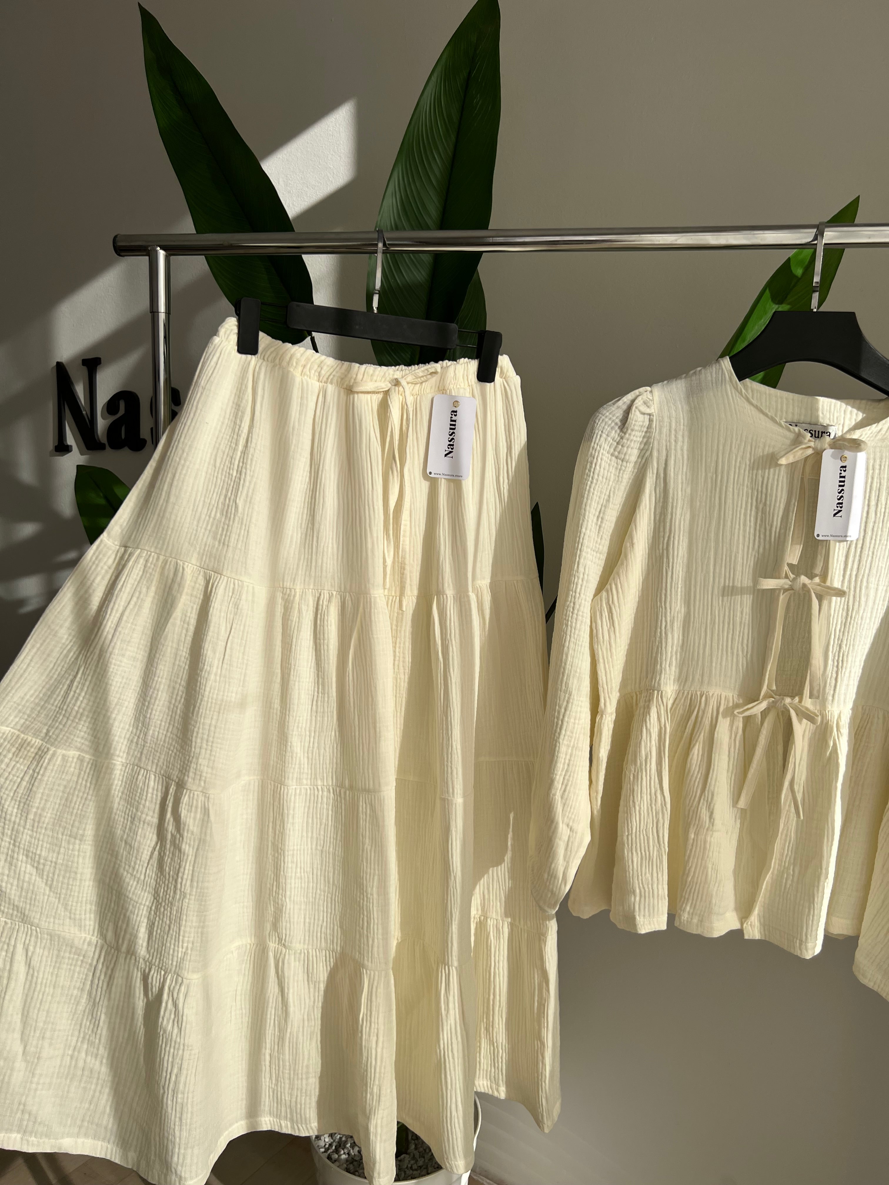 ENSMBLE NULIFER EN COTON GAZZE