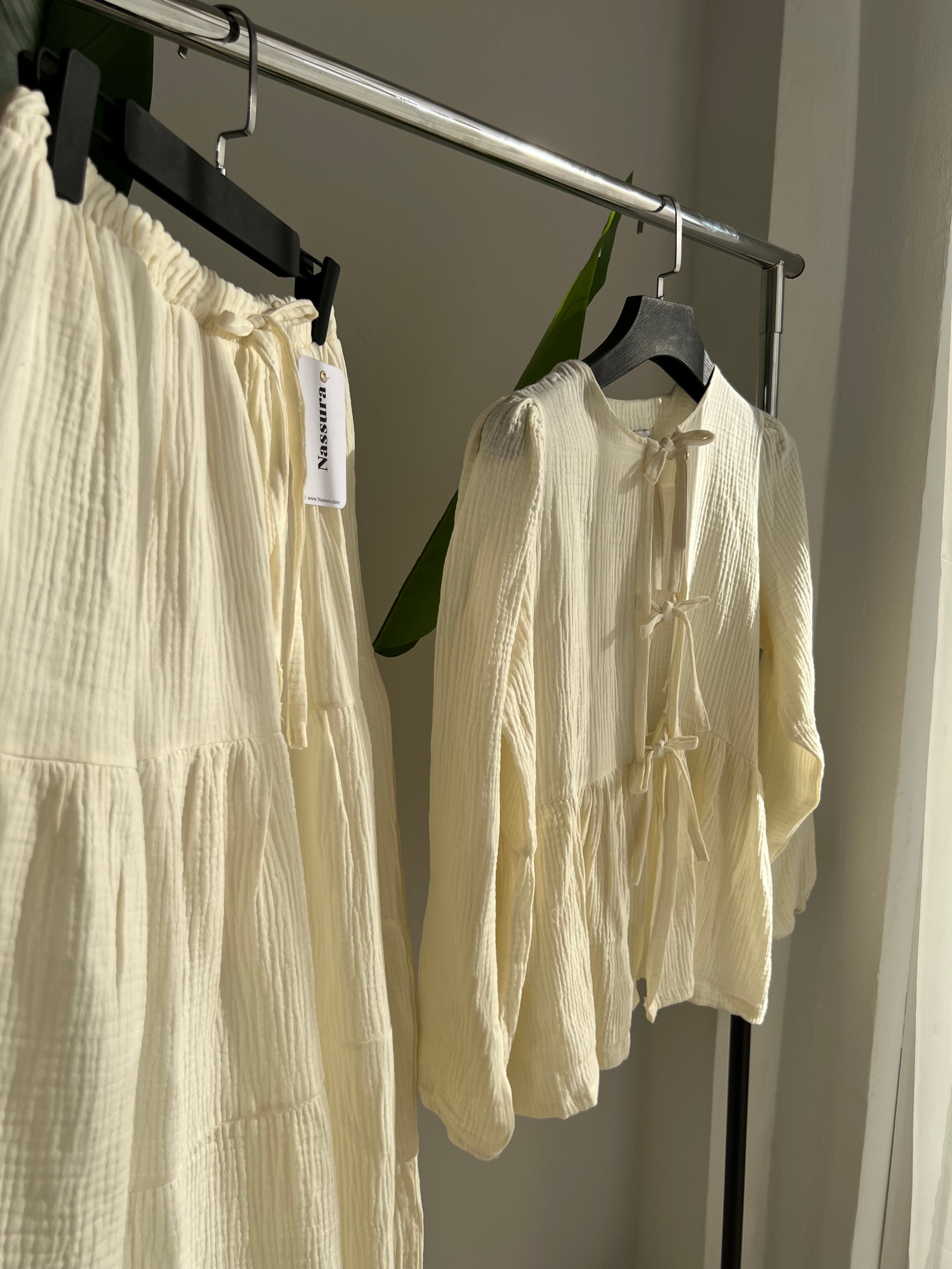 ENSMBLE NULIFER EN COTON GAZZE