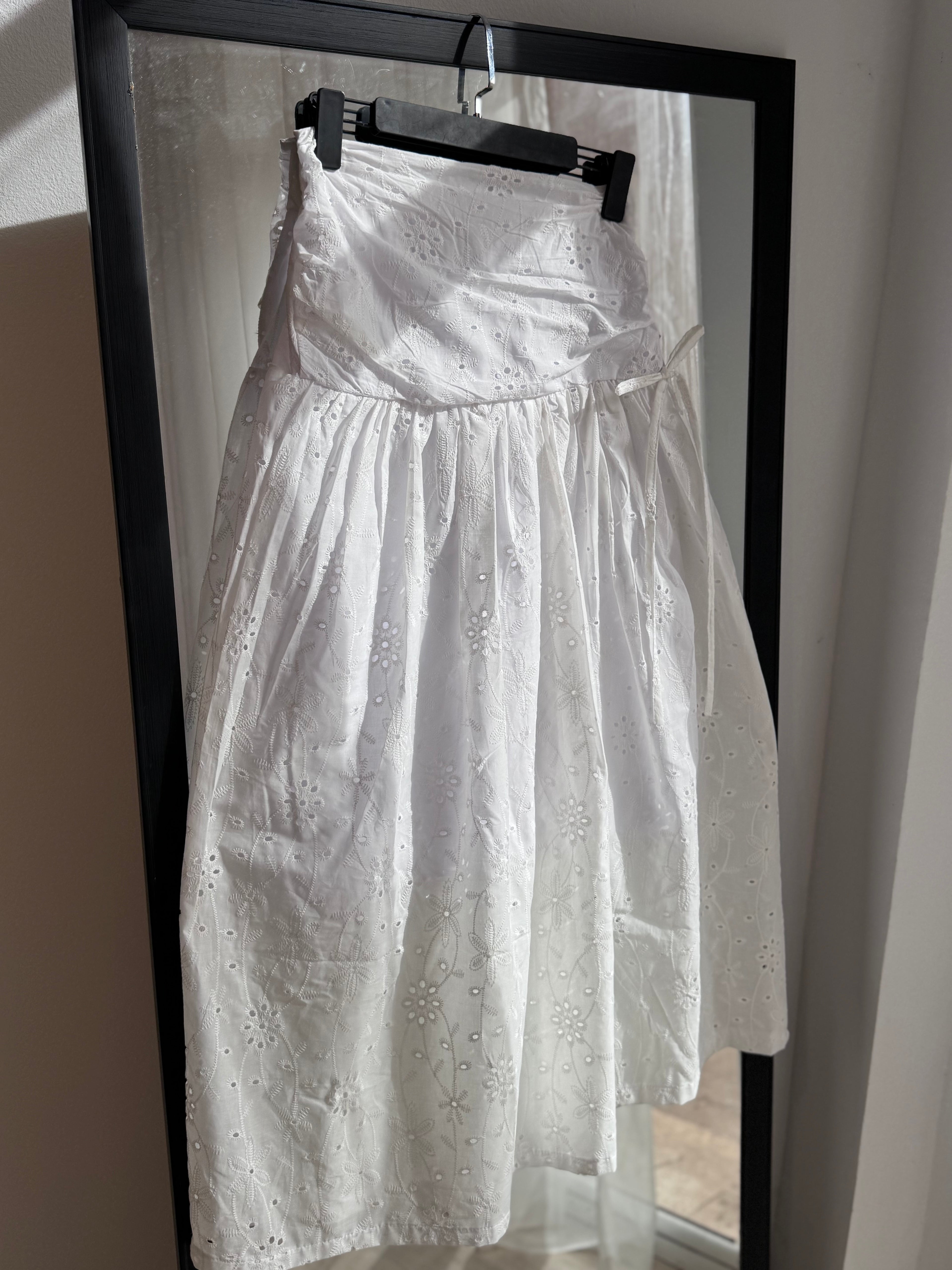 JUPE BRODERIE ANGLAISE