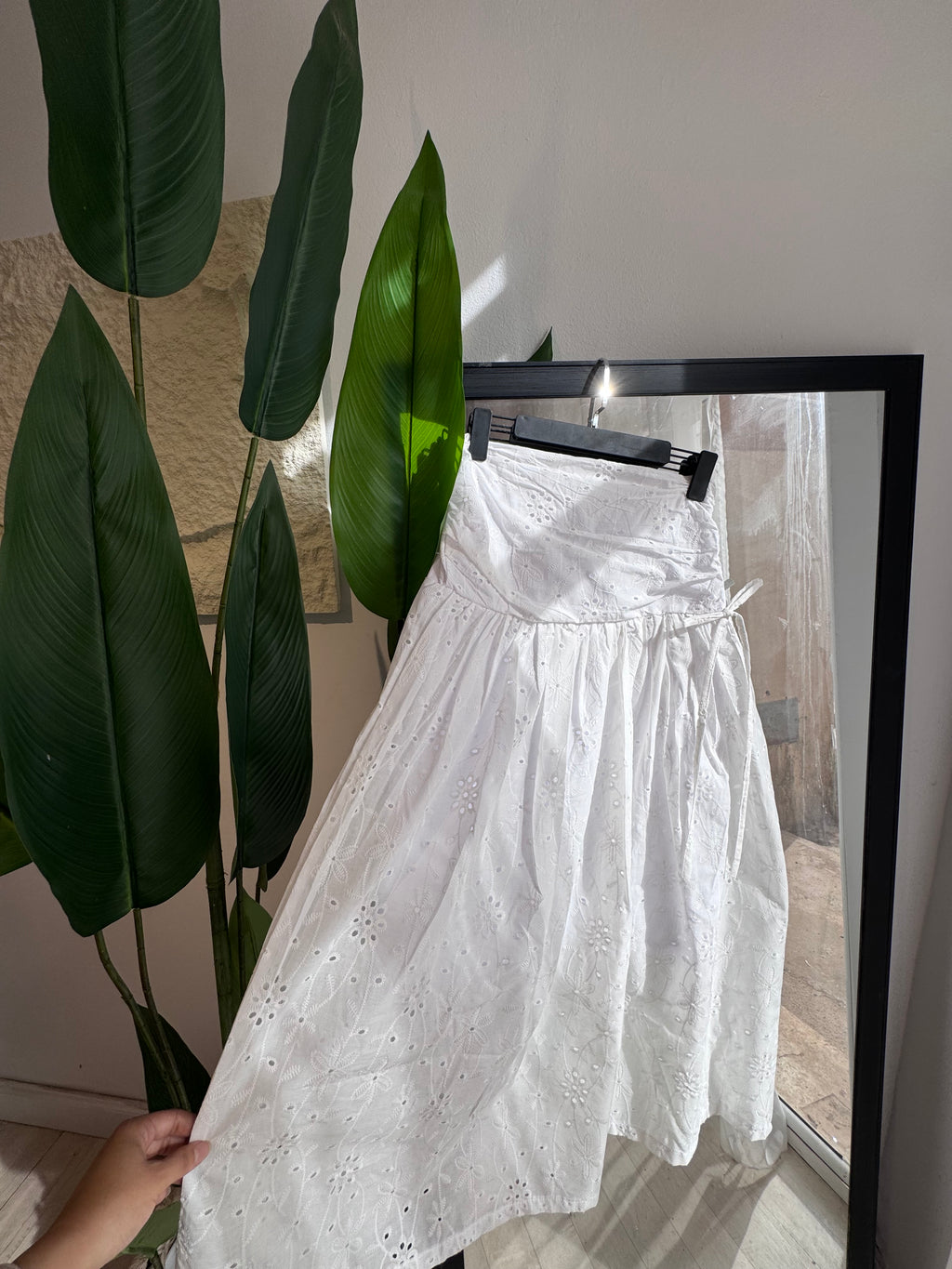 JUPE BRODERIE ANGLAISE