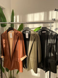 BLAZER EN SEMI CUIRE