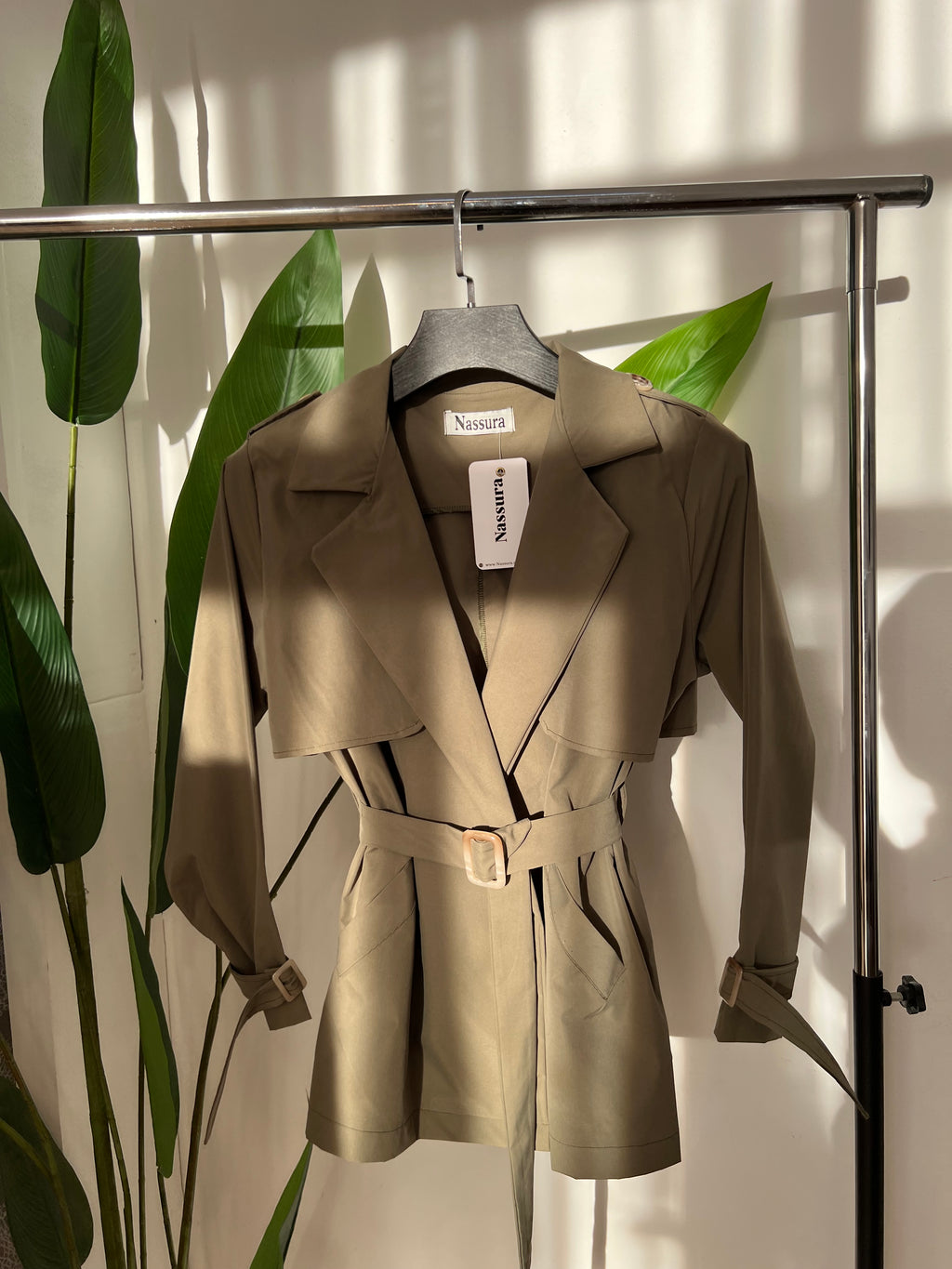TRENCHE EN TOILE