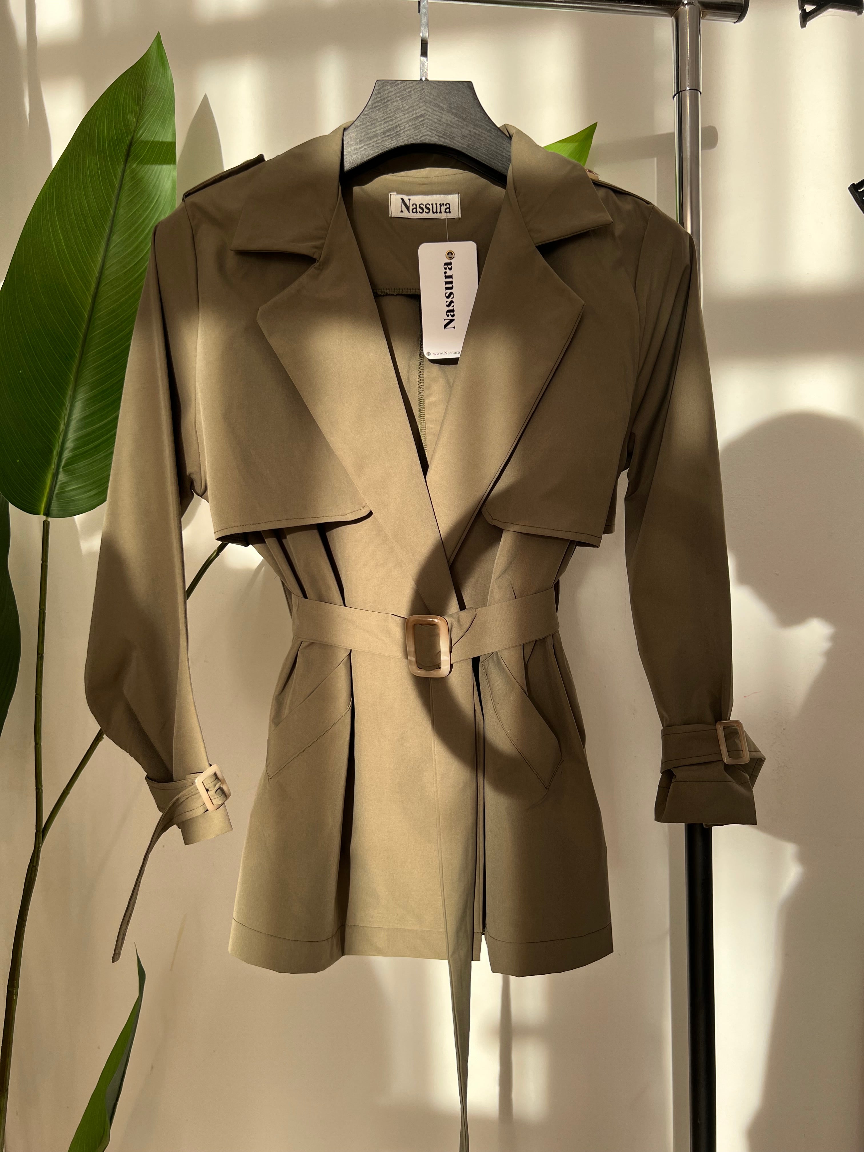TRENCHE EN TOILE