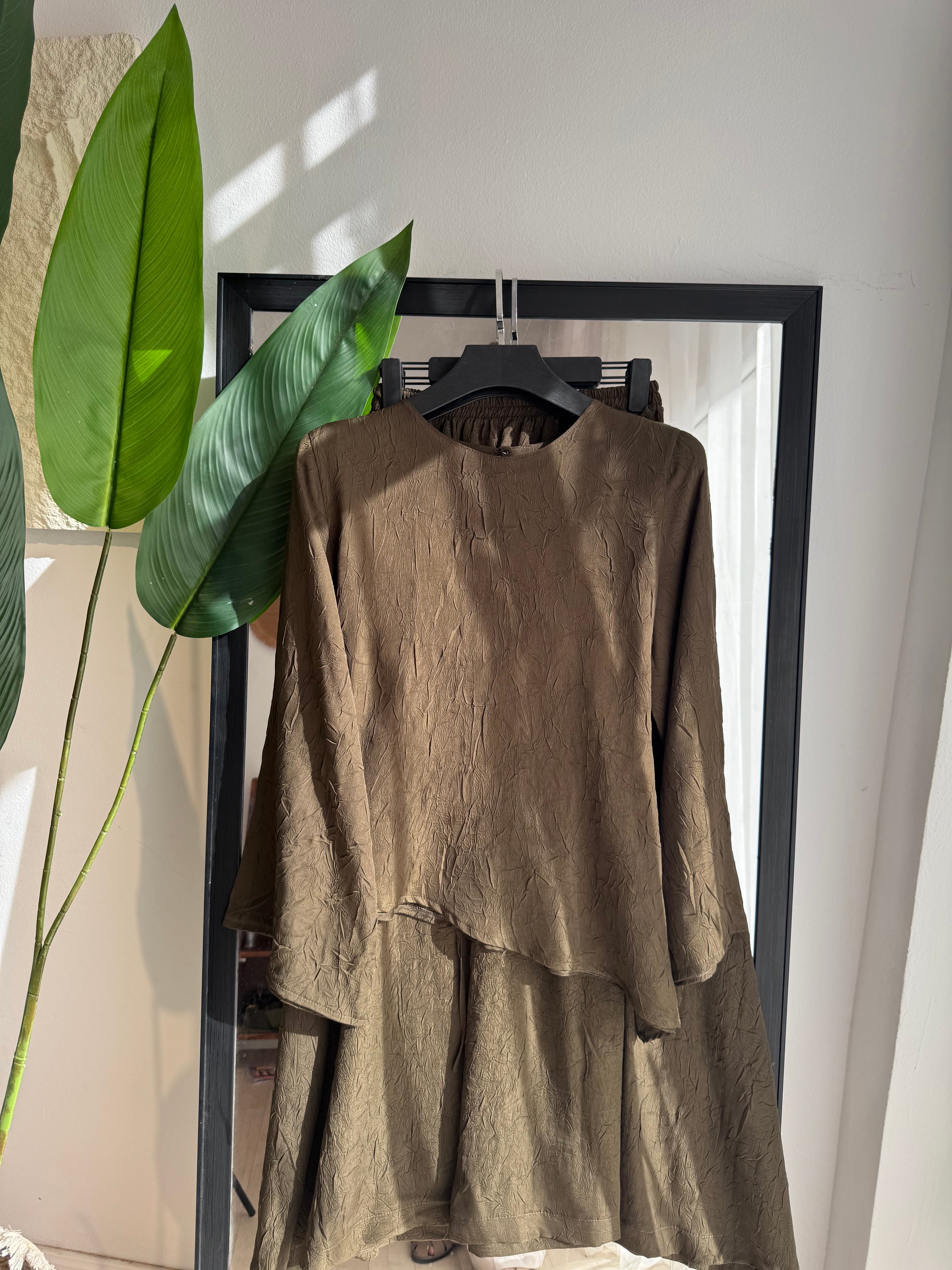 ensemble froissé