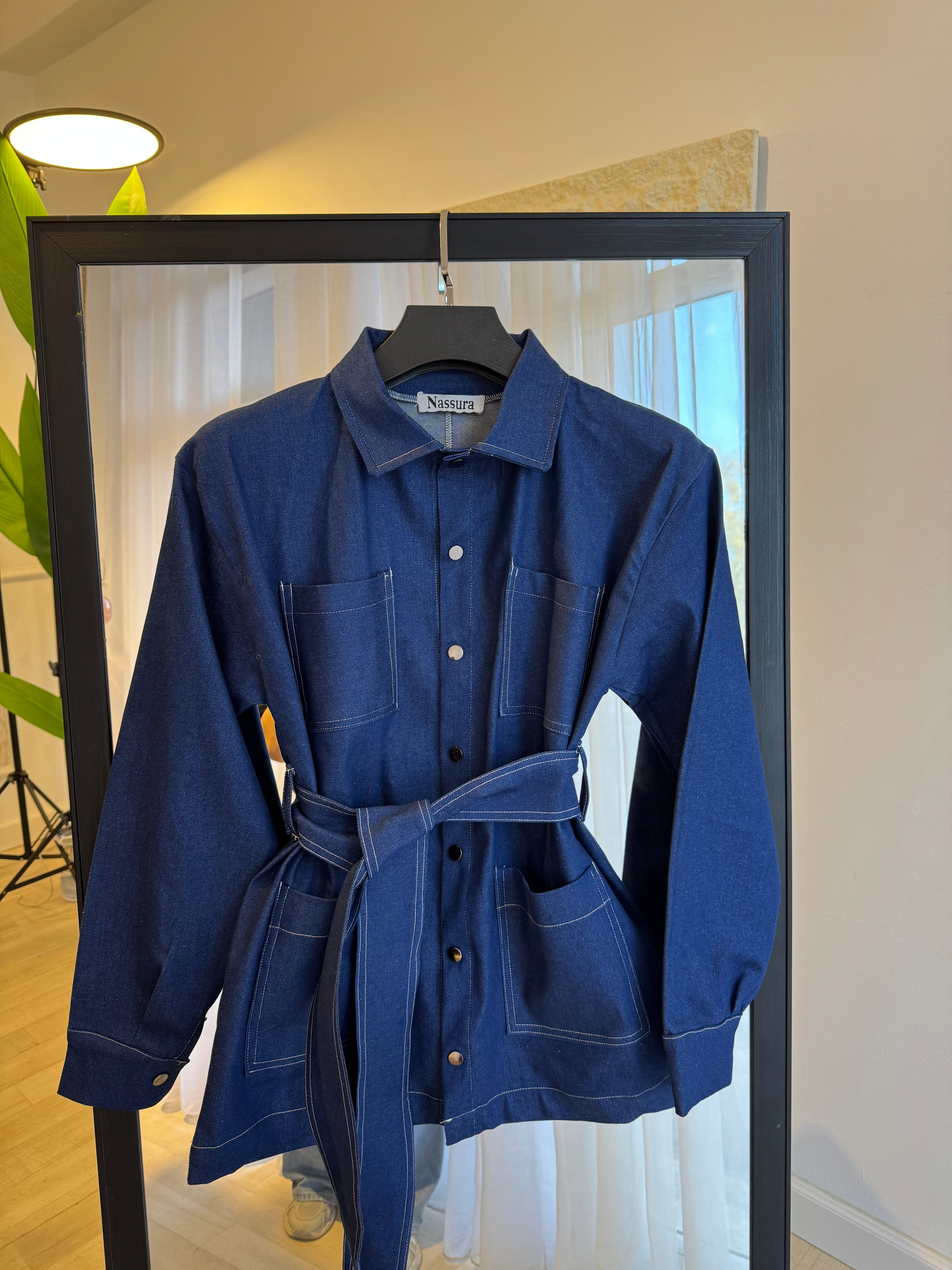 VESTE JEANS BOUTON
