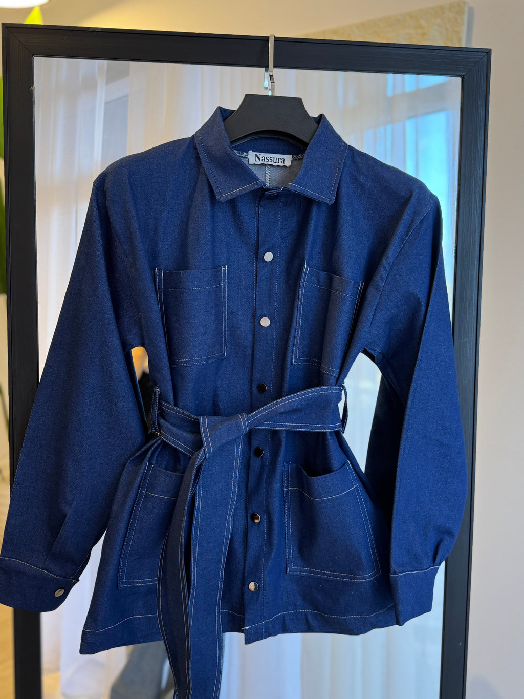 VESTE JEANS BOUTON