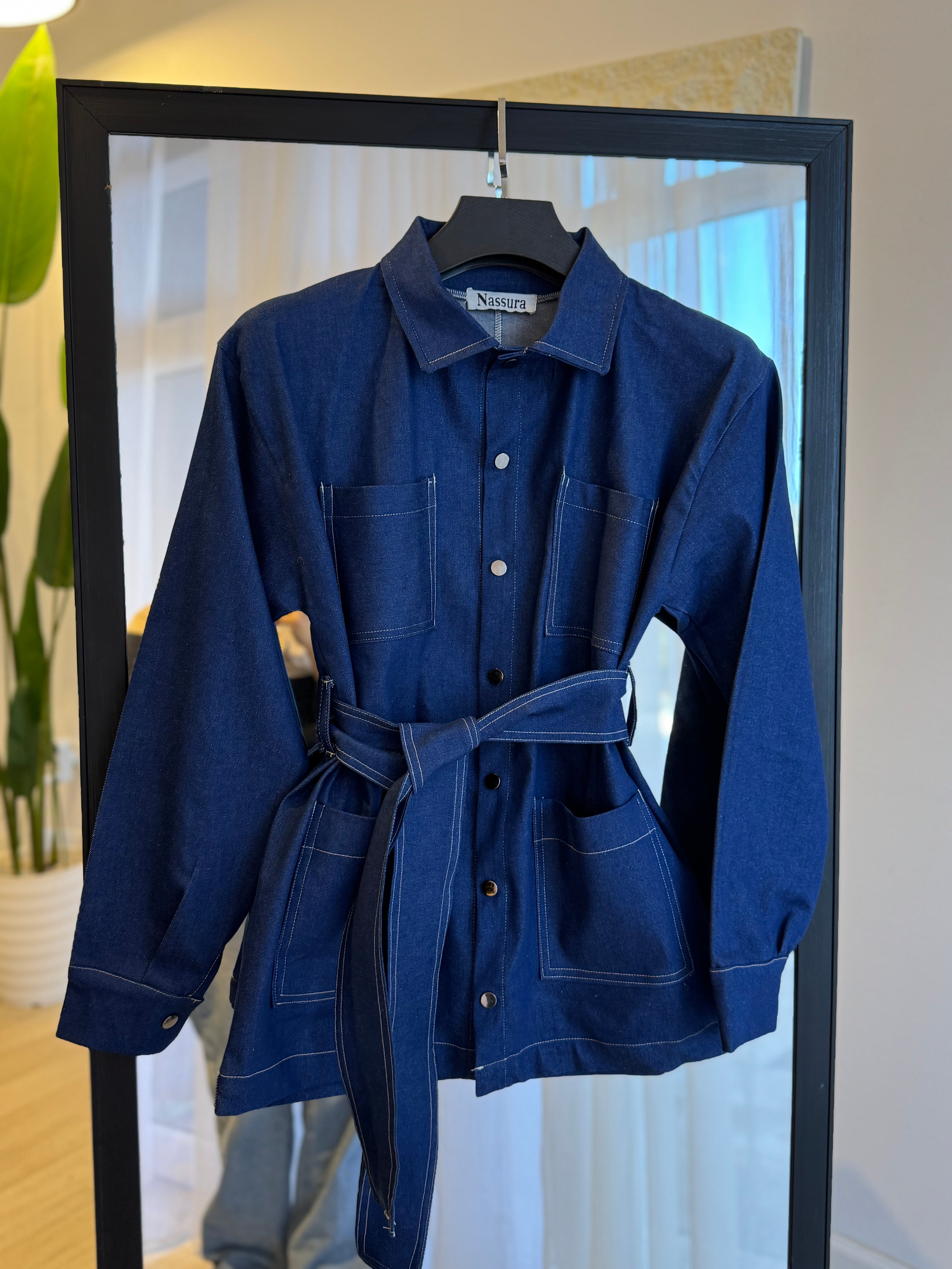 VESTE JEANS BOUTON