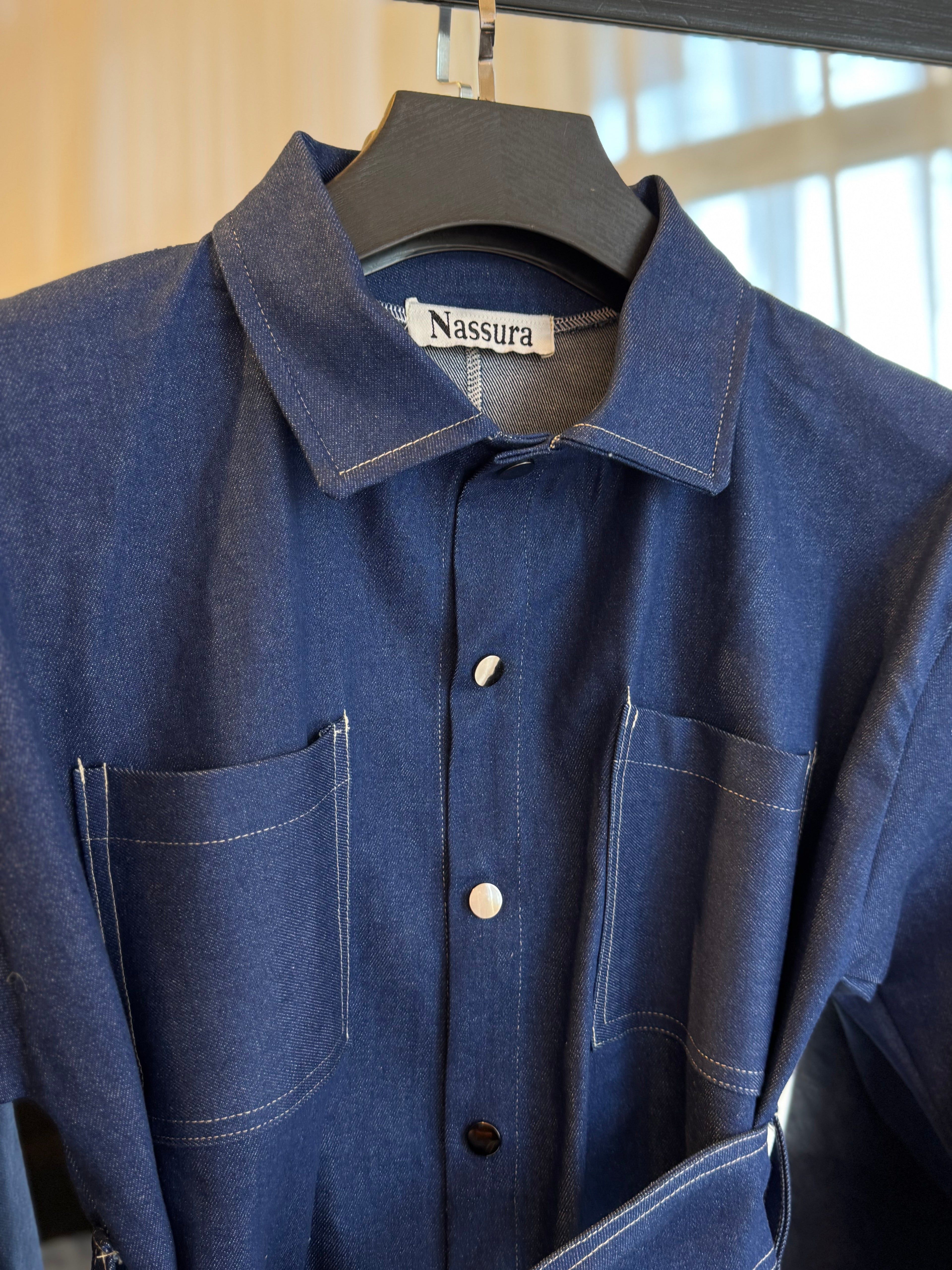 VESTE JEANS BOUTON