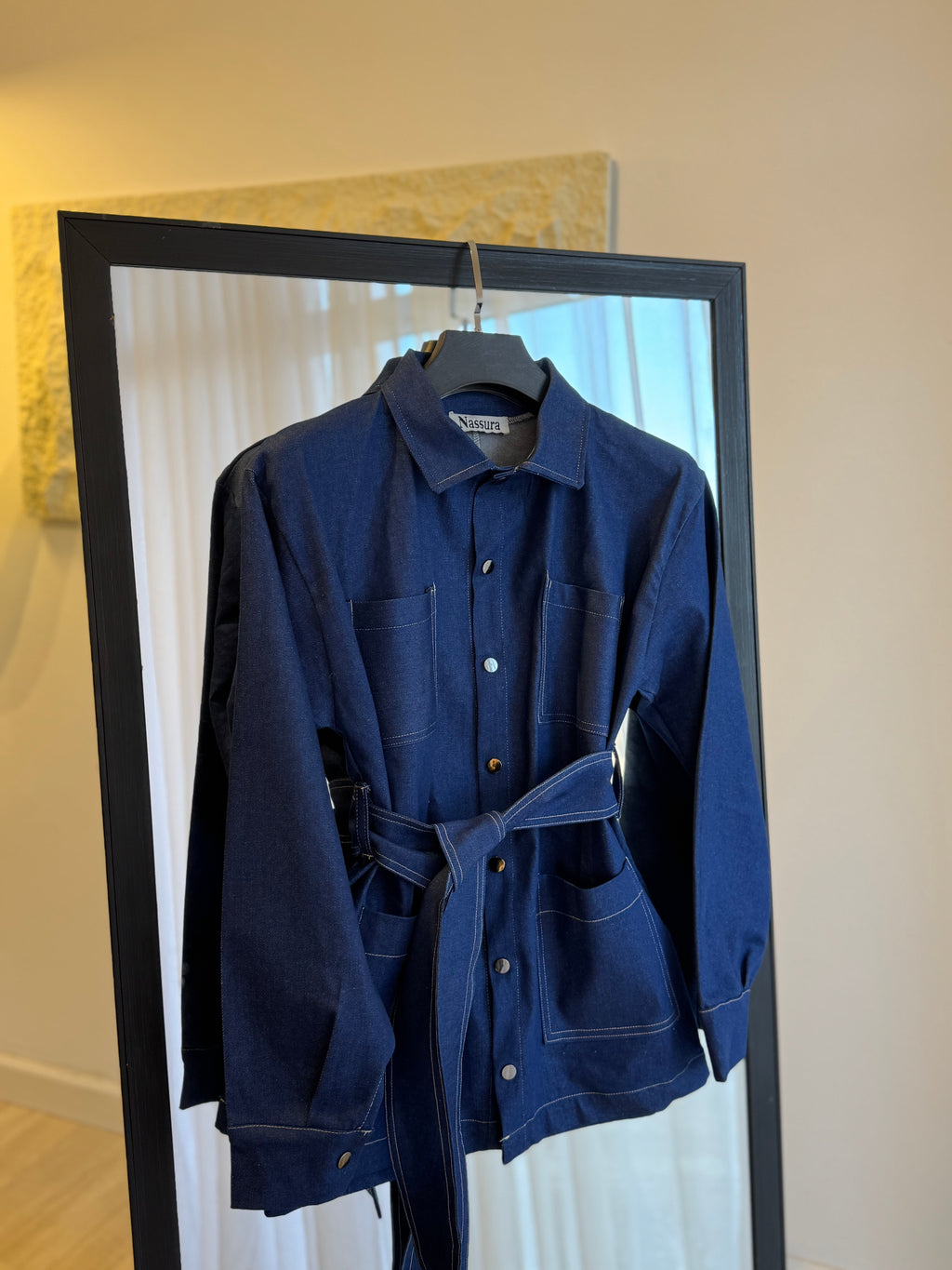 VESTE JEANS BOUTON