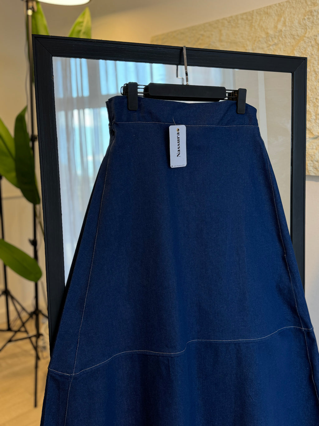 JUPE JEANS 105 DE LONGUEUR
