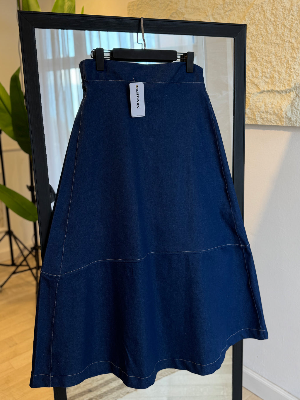 JUPE JEANS 105 DE LONGUEUR