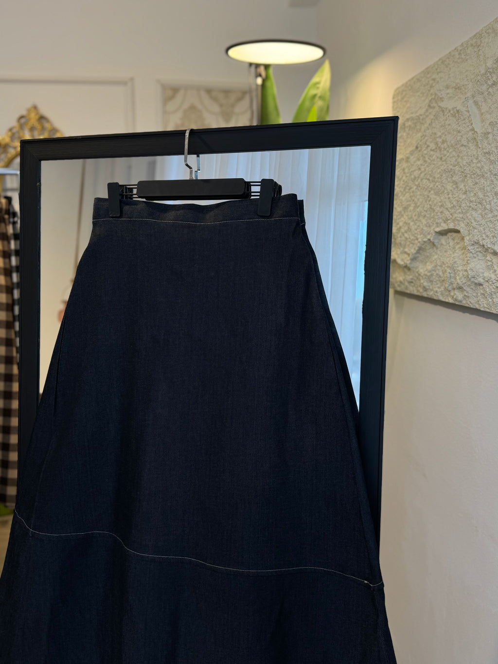 JUPE JEANS 105 DE LONGUEUR