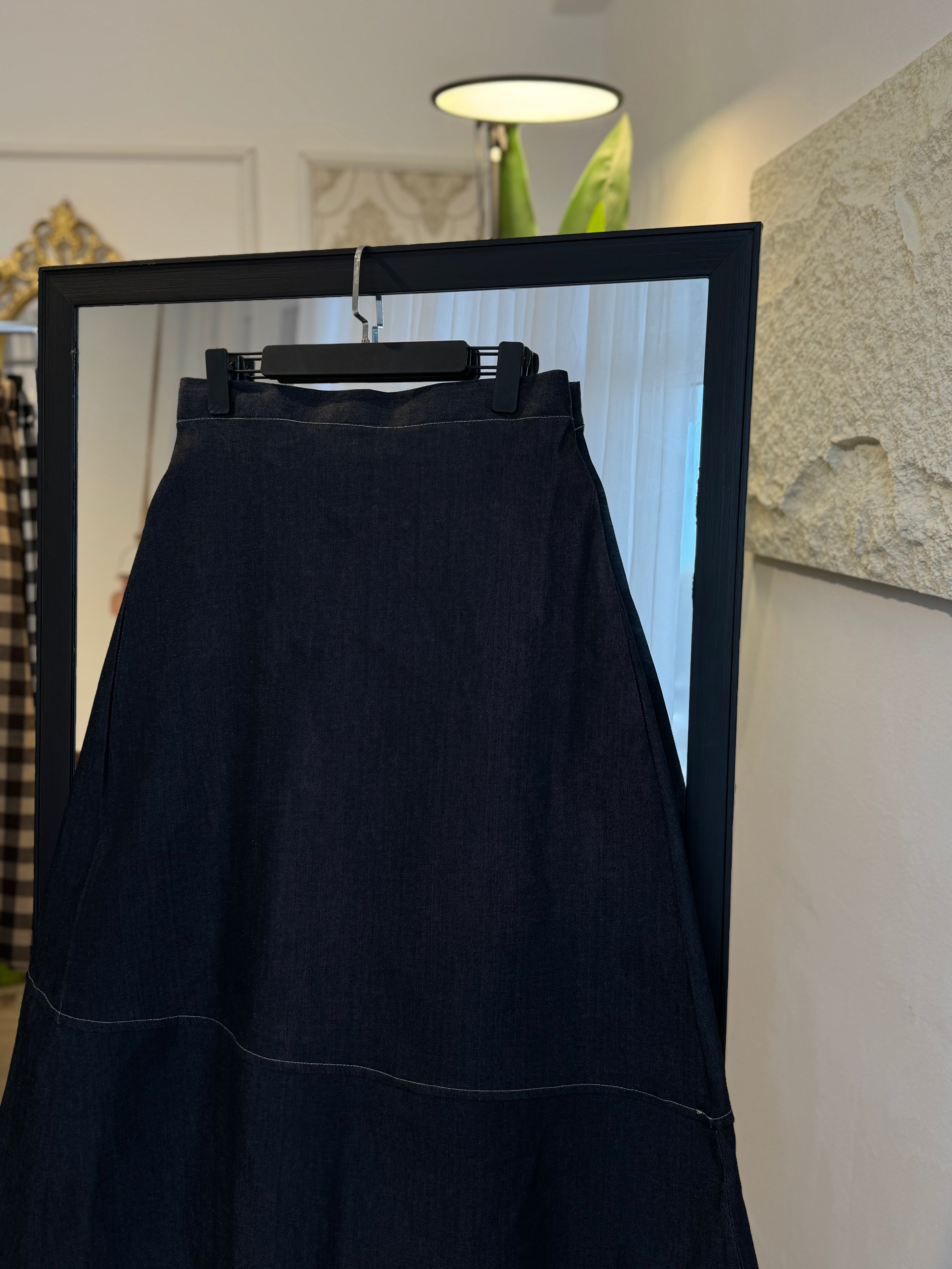 JUPE JEANS 105 DE LONGUEUR
