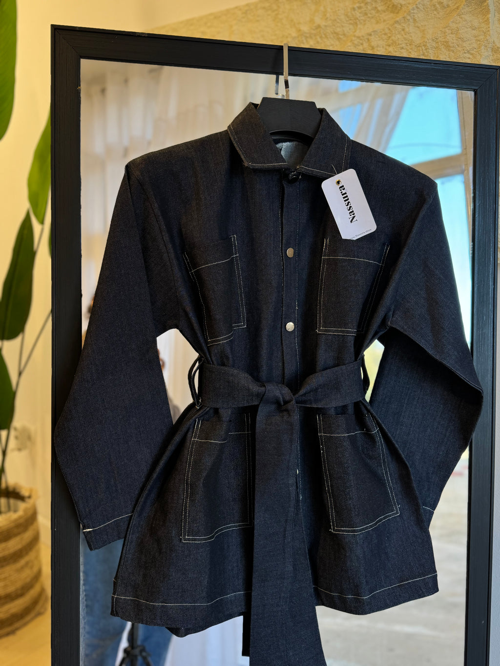 VESTE JEANS BOUTON