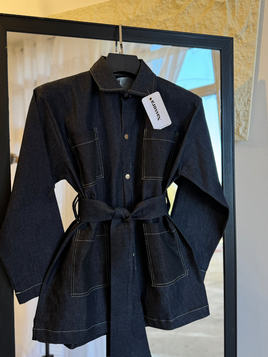VESTE JEANS BOUTON