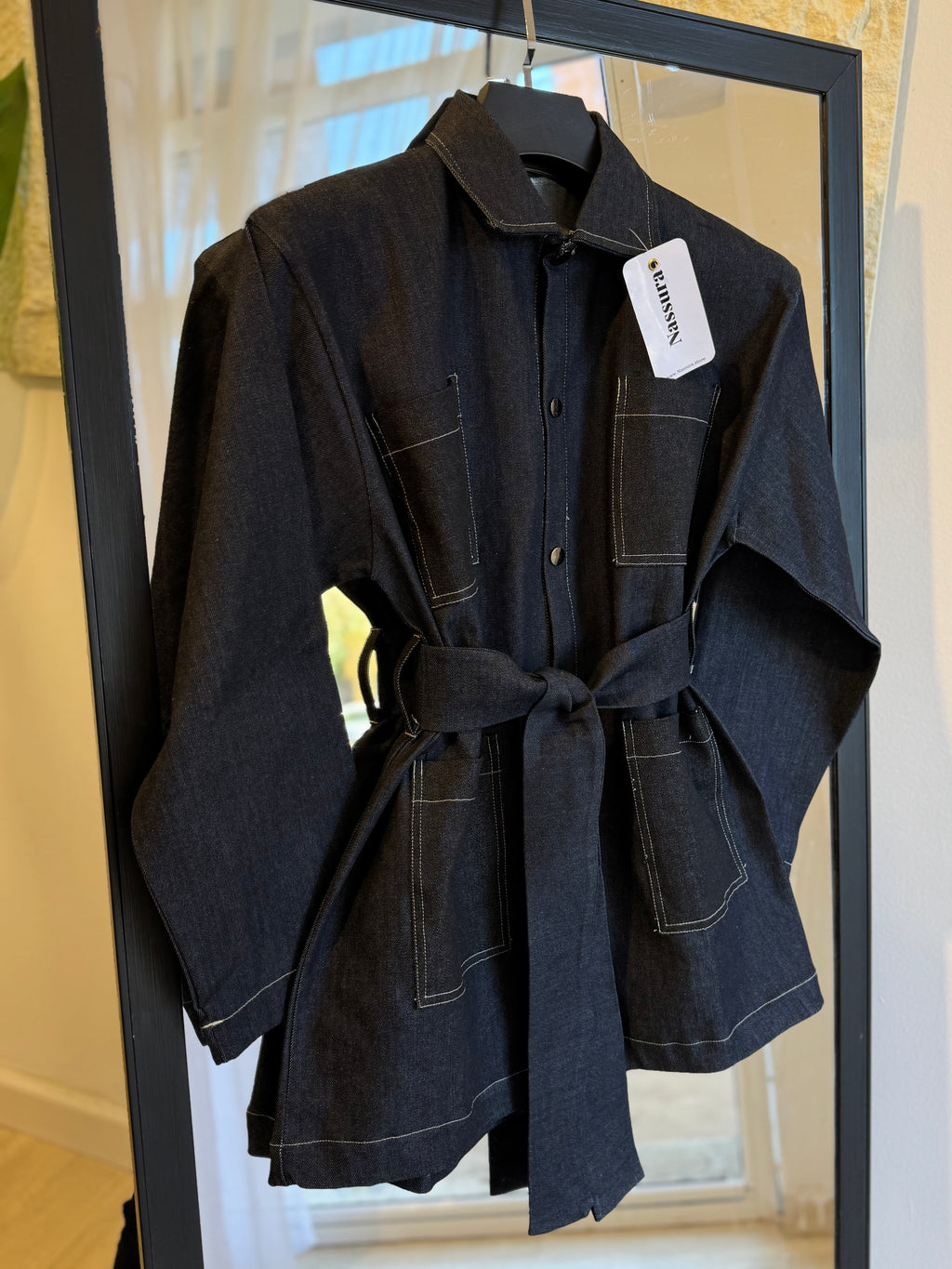 VESTE JEANS BOUTON