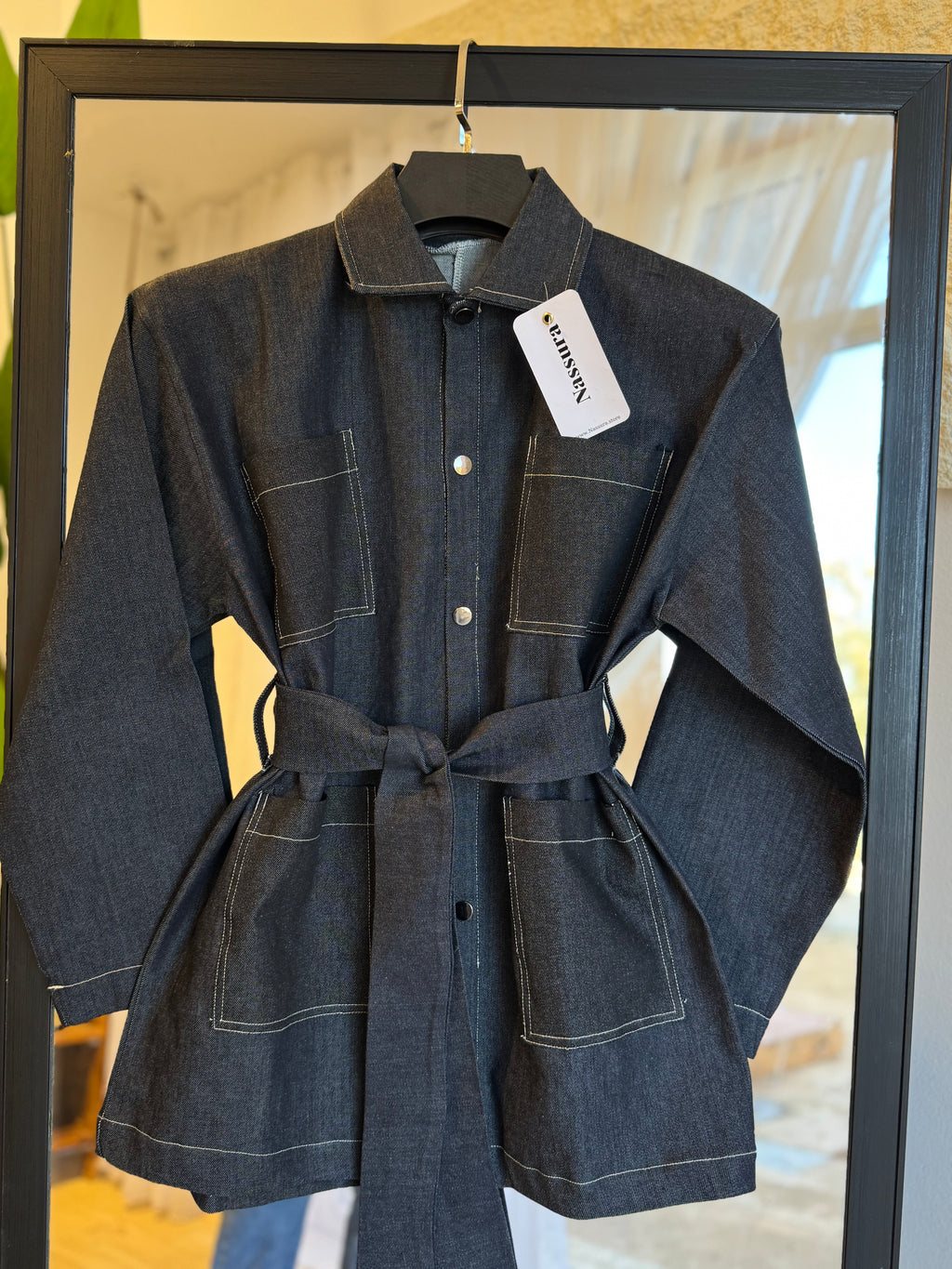 VESTE JEANS BOUTON