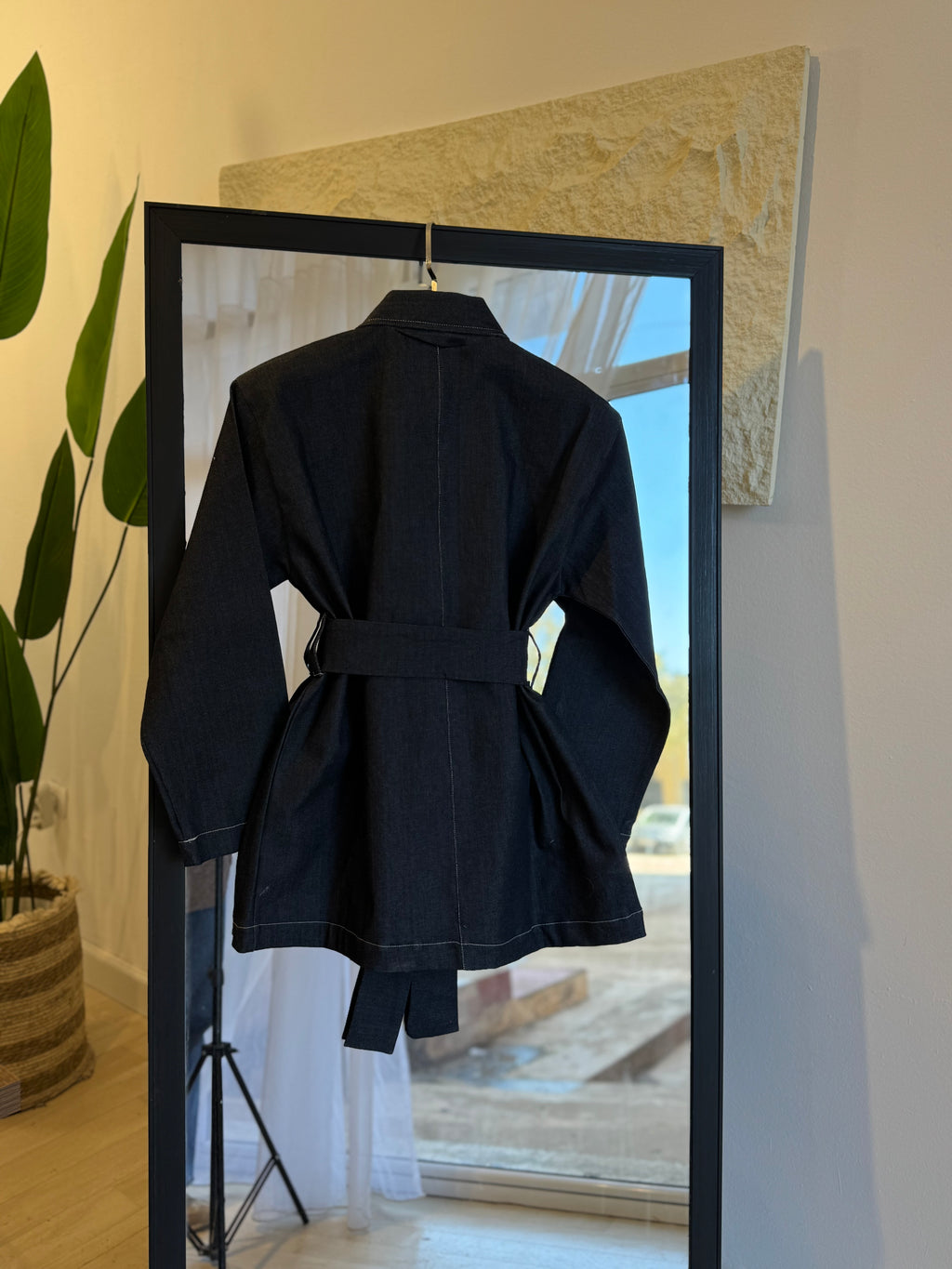 VESTE JEANS BOUTON