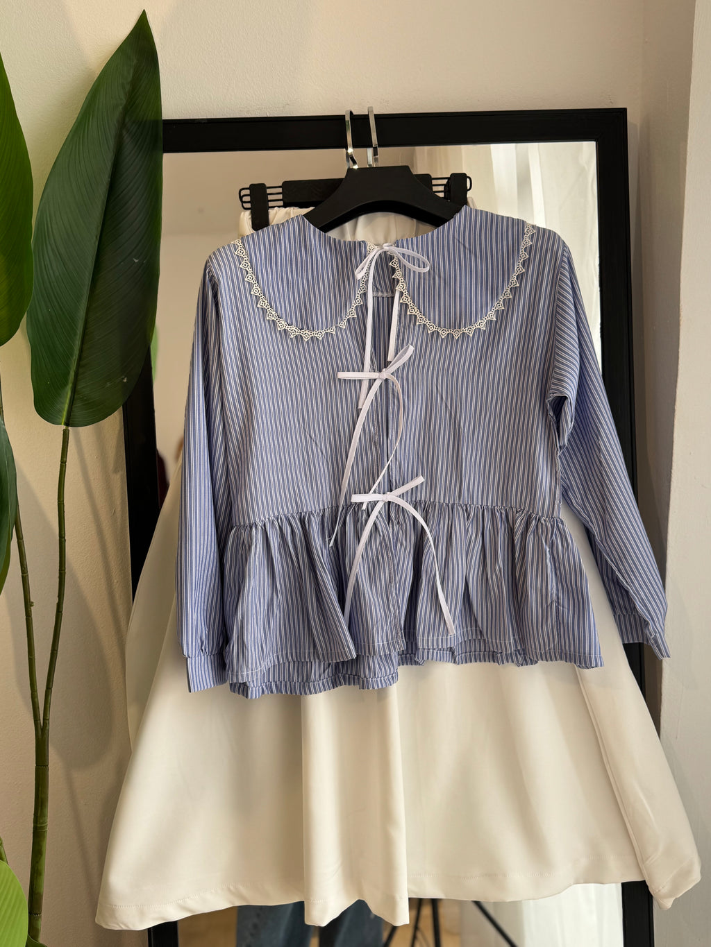 LE HAUT PAPILLON EN POPLINE