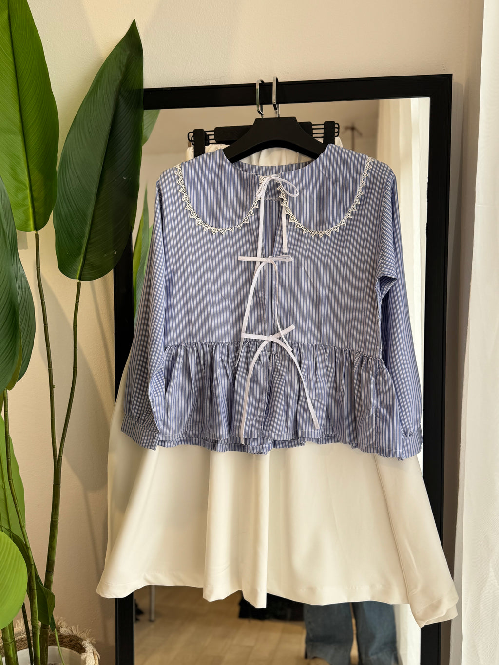 LE HAUT PAPILLON EN POPLINE