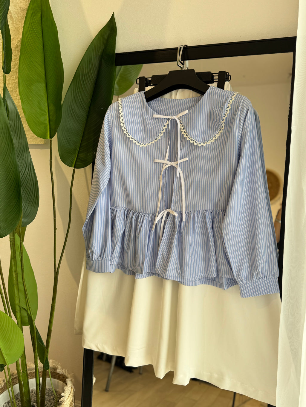 LE HAUT PAPILLON EN POPLINE